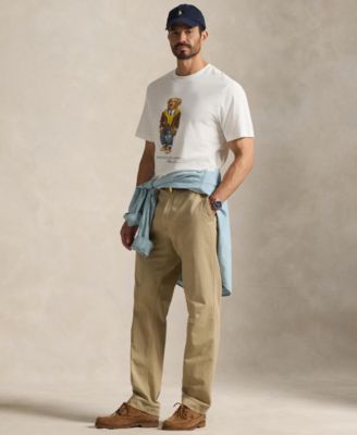 Men's Big & Tall Crewneck Bear Graphic T-Shirt