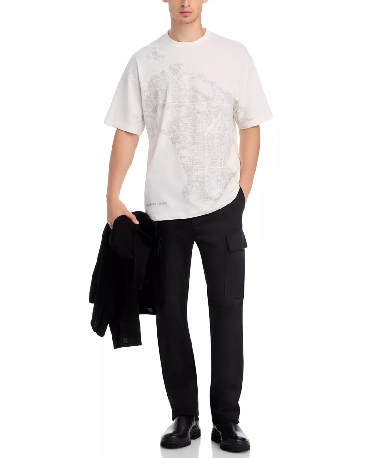 Hugo Boss Men's Crewneck Regular-Fit T-Shirt