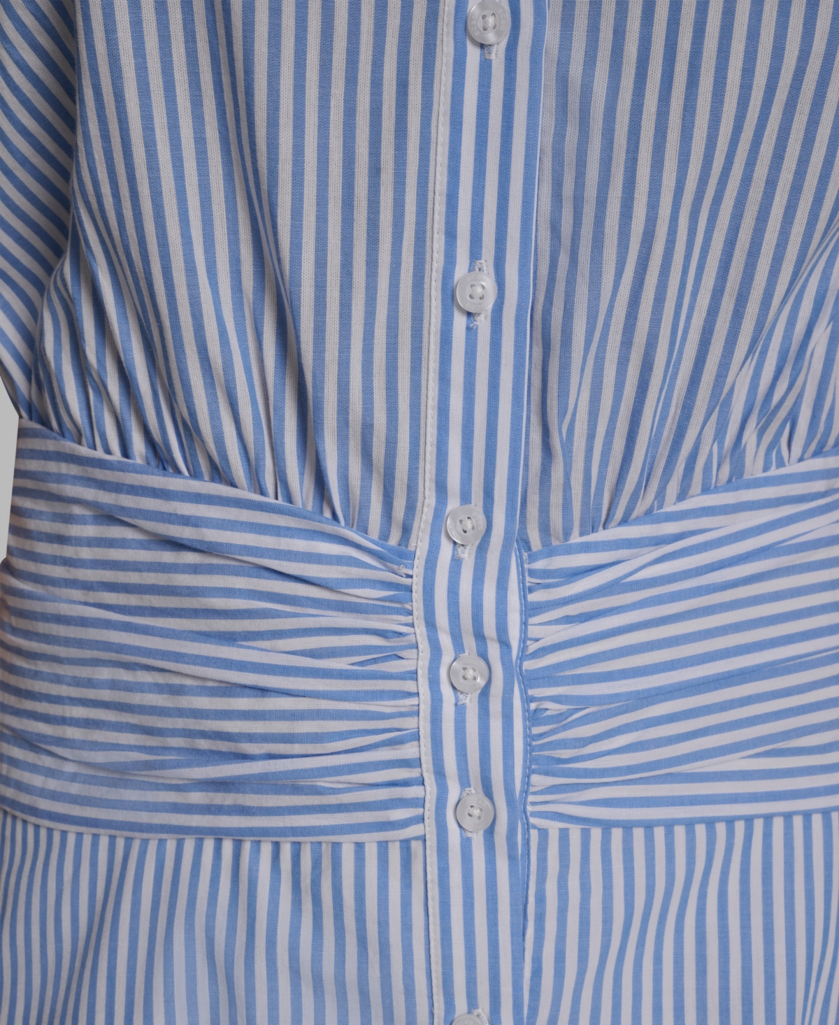 Bcbg Women's Sleeveless Stripe Shirt Dress