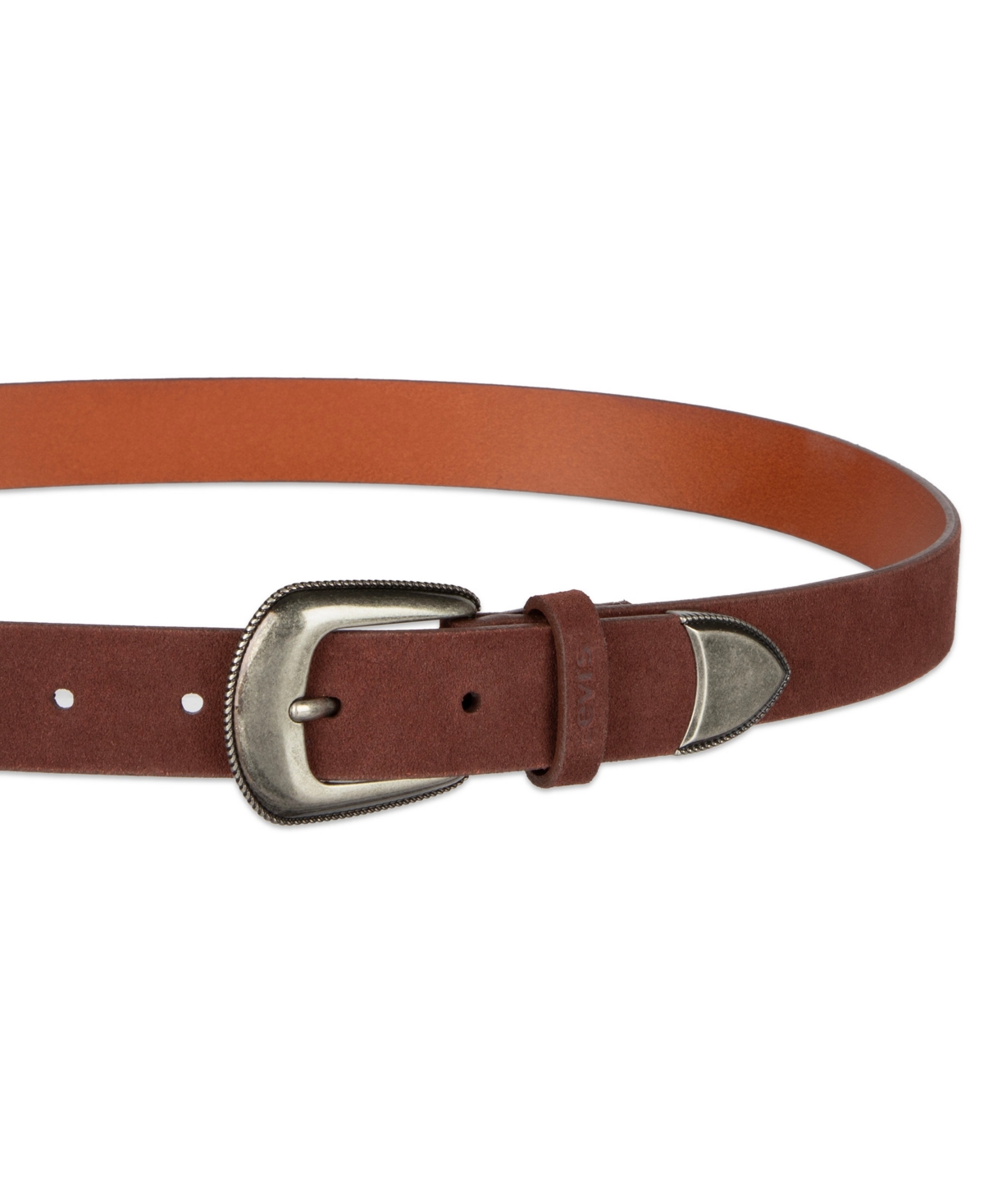 Levi's Women's Western Style Rope Detail Buckle Belt In Brown