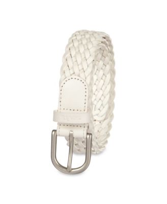 Women's Fully Adjustable Leather Braided Belt