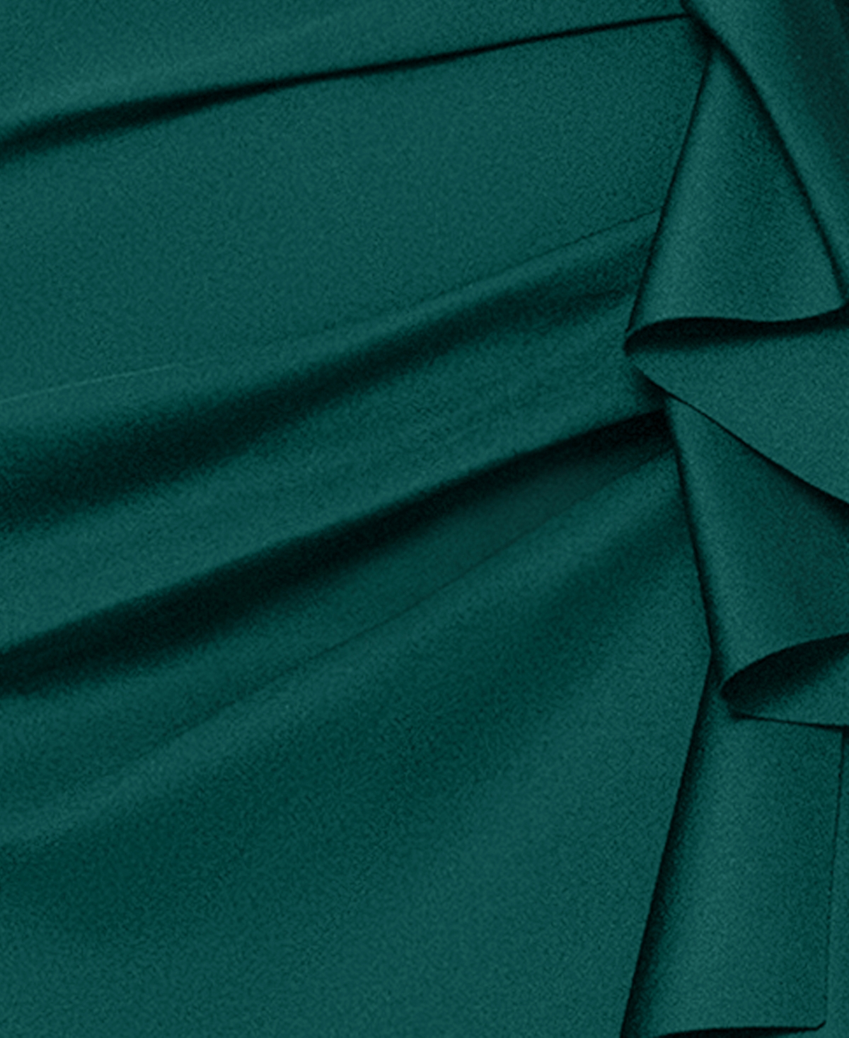 Xscape Petite V-Neck 3/4-Sleeve Dress