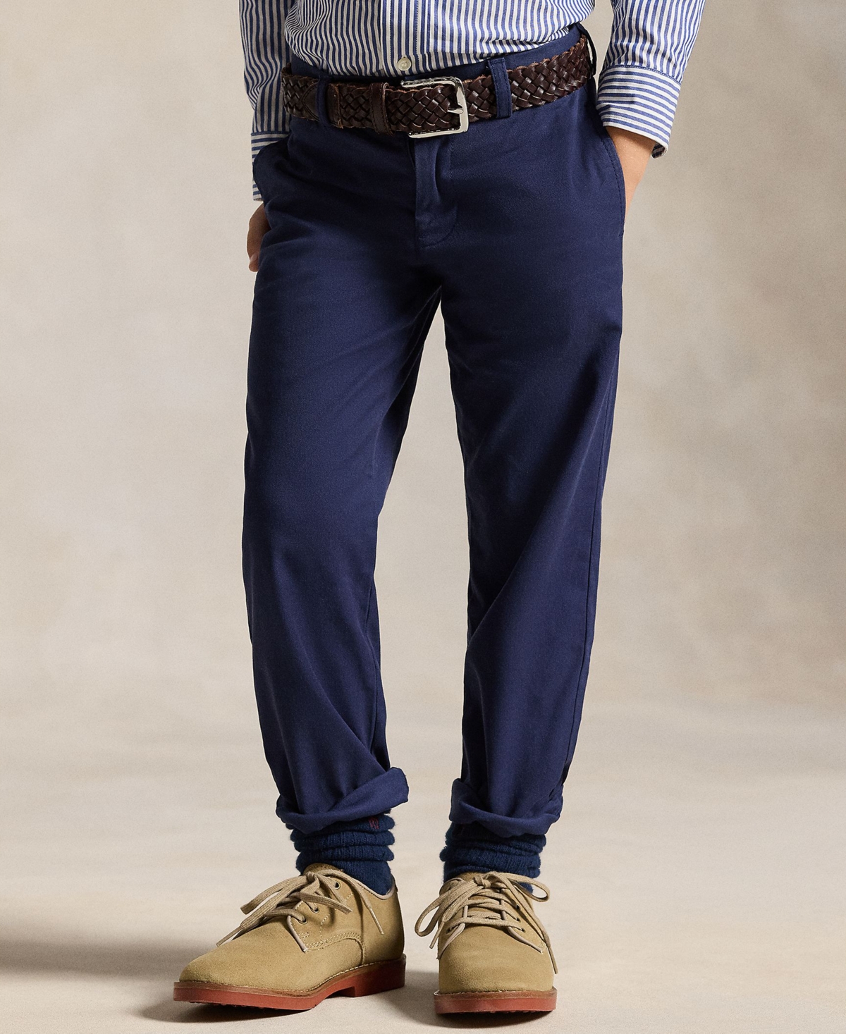 Polo Ralph Lauren Toddler and Little Boys Straight Fit Twill Pant