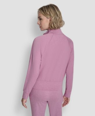 Women's Space Dye Half-Zip Top