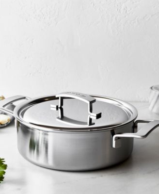 Industry 5 Stainless Steel 4-Quart Deep Saut&eacute; Pan