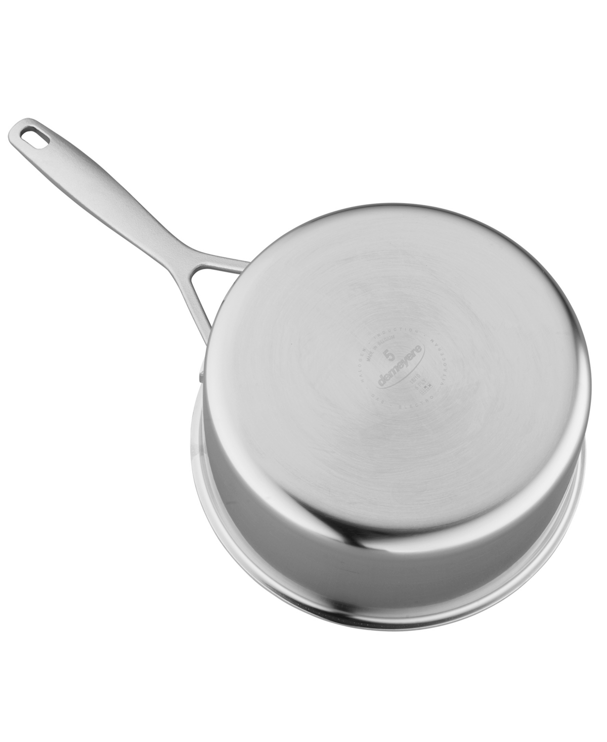 Demeyere Industry 5 Stainless Steel 3-quart Saucepan In Metallic