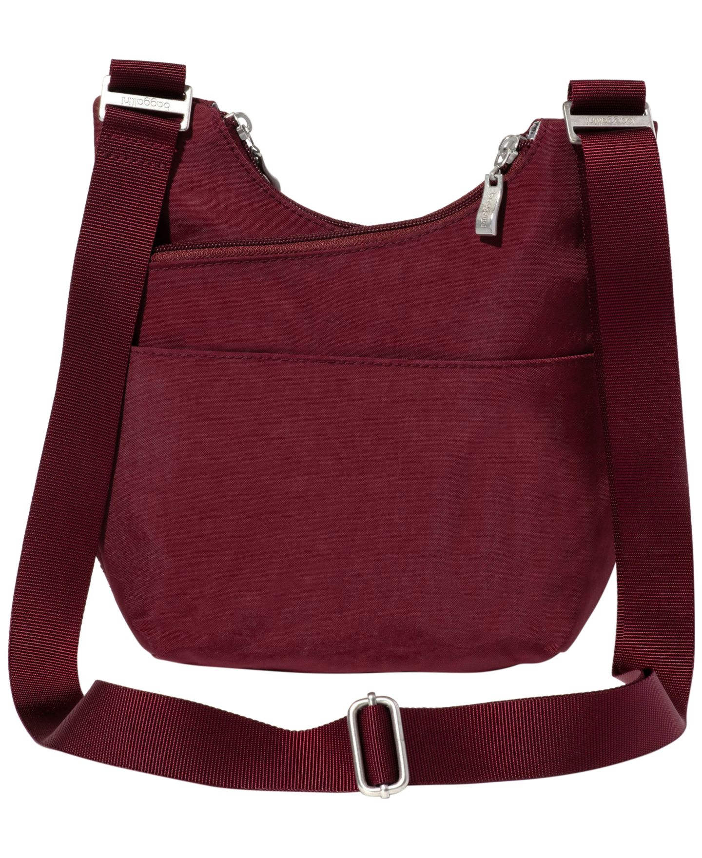 Женская сумка Baggallini Baggllini Small Size Criss Cross, цвет: Тёмный вишнёвый — фото 2