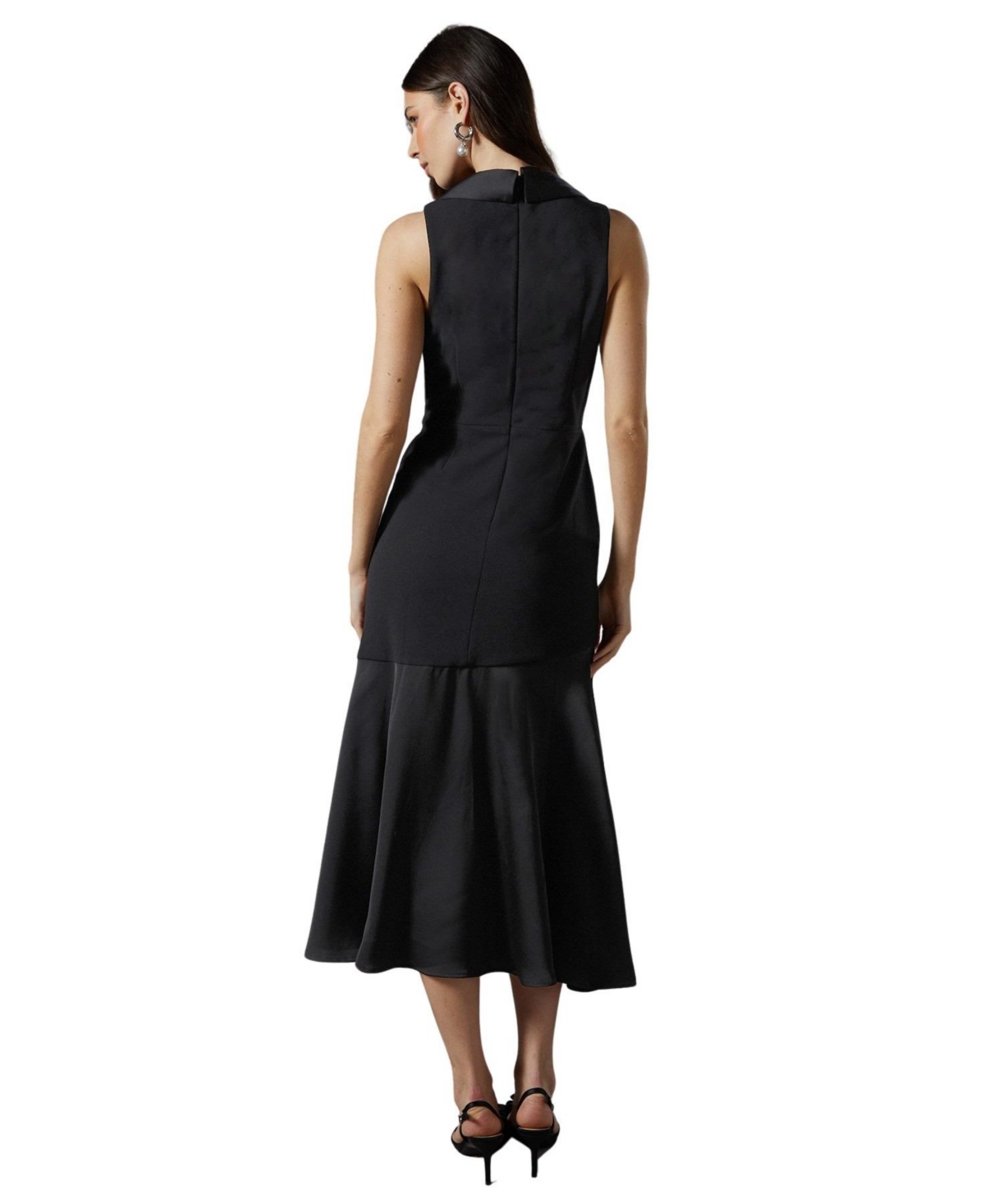 Coast Women's Tux Sleeveless Midi Dress