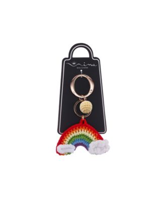 Nina - Crochet rainbow bag charm