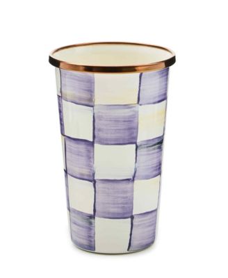 Violet Check Tumbler