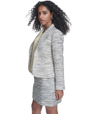 Petite Cropped Tweed jacket