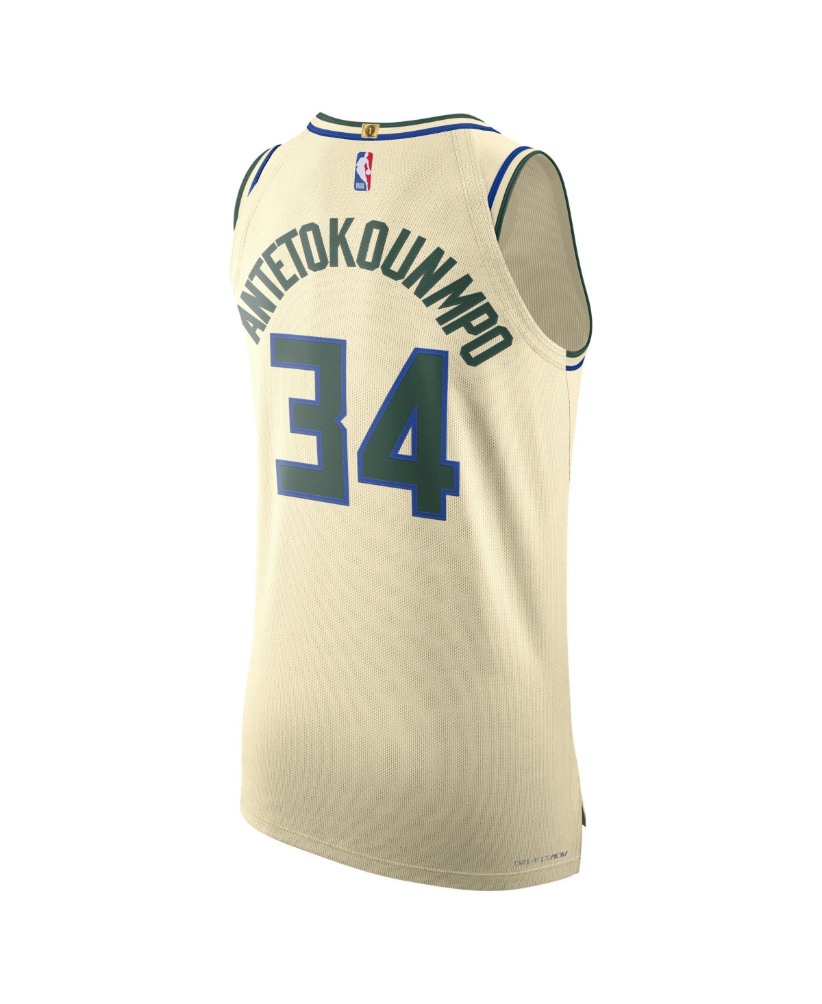 Nike Men's and Women's Giannis Antetokounmpo Cream Milwaukee Bucks 2025/26 City Edition Authentic Jersey