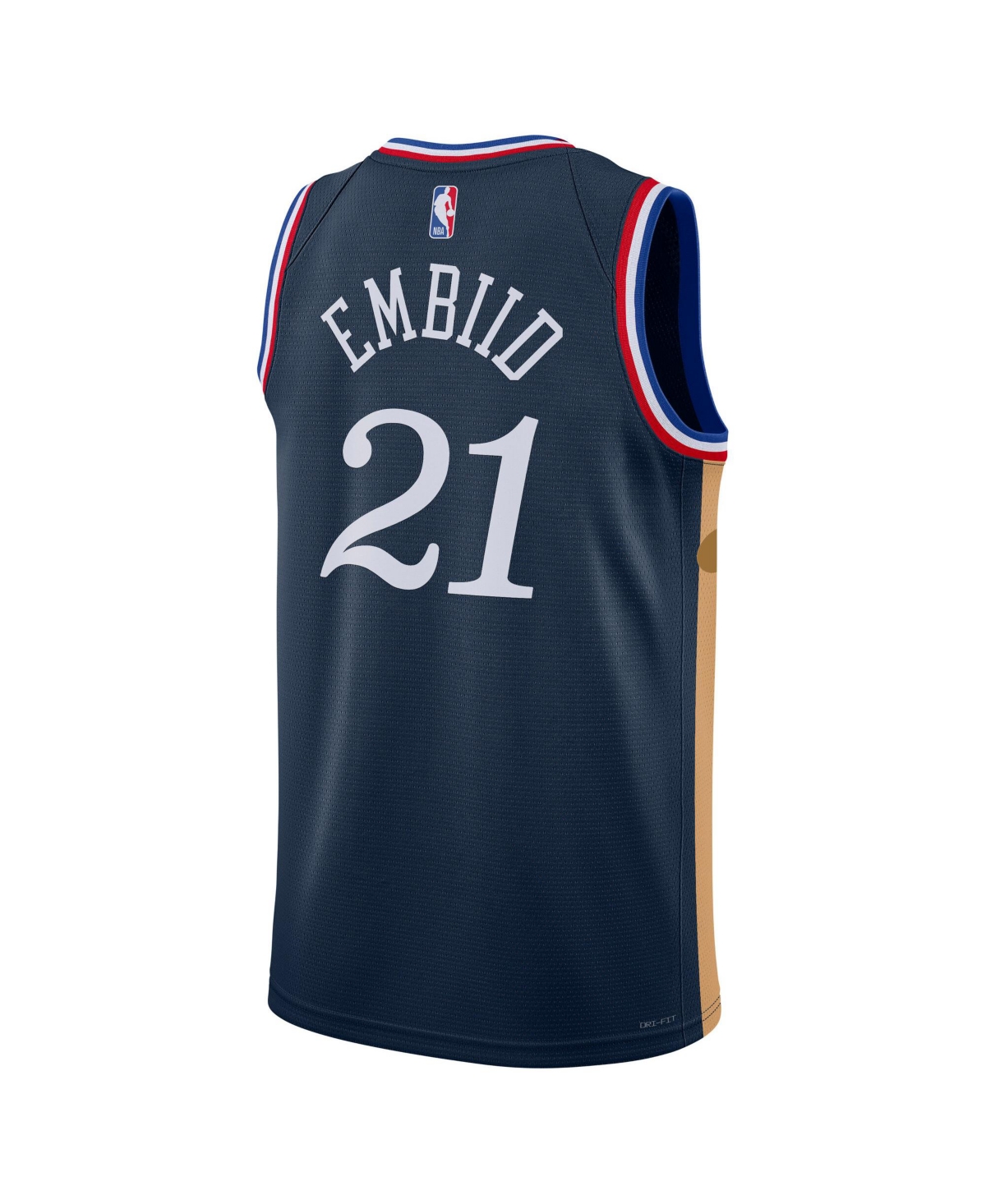 Nike Men's and Women's Joel Embiid Navy Philadelphia 76ers 2025/26 City Edition Swingman Jersey