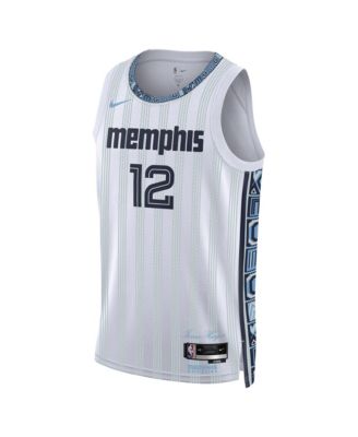 Men's and Women's Ja Morant White Memphis Grizzlies 2025/26 City Edition Swingman Jersey