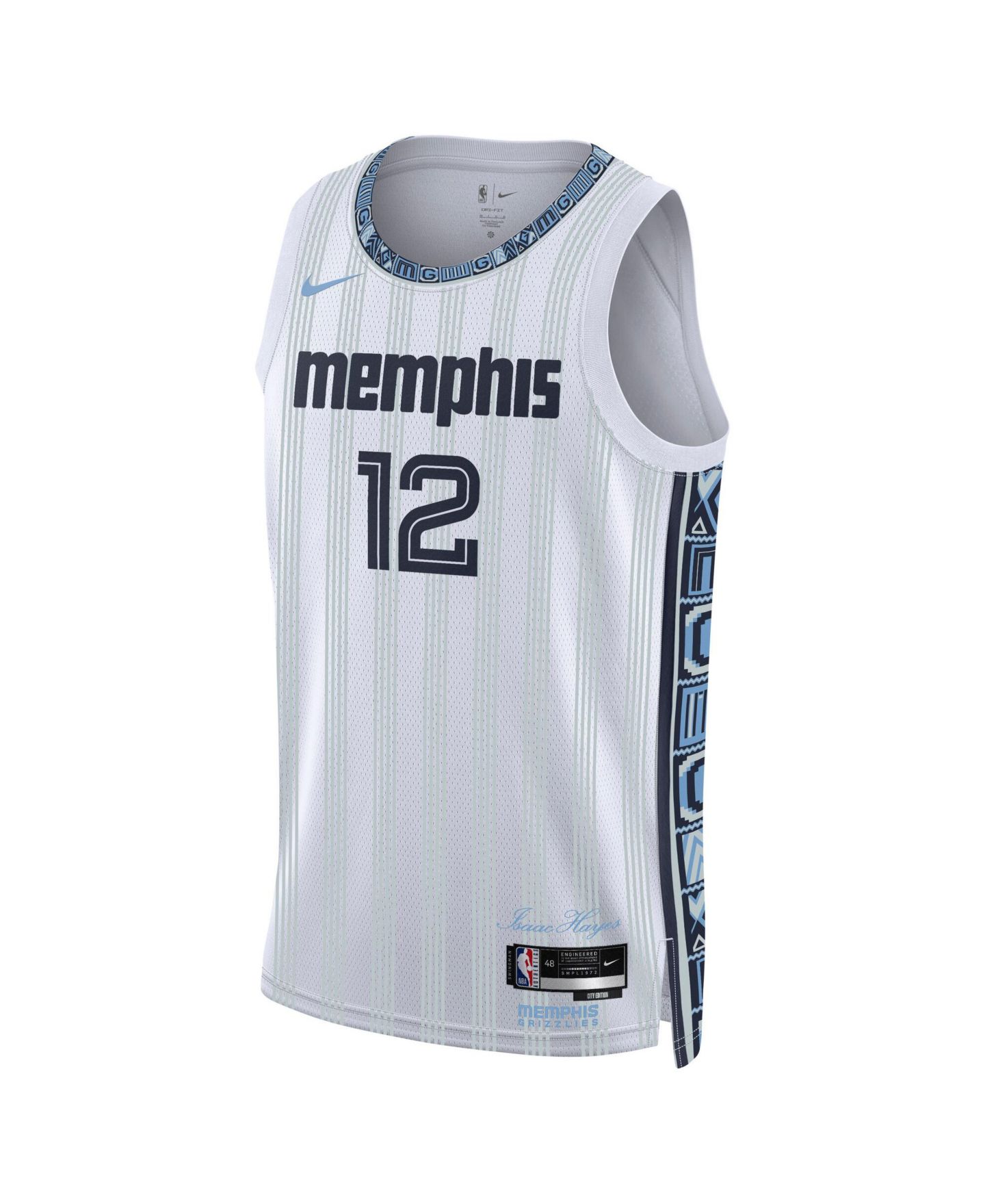Топ Nike Ja Morant White Memphis Grizzlies 2025/26 City Edition Swingman Jersey — фото 2