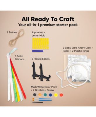 Twinkle Baby Hand and Footprint Kit, Dog Paw Print Kit, Baby Handprint Ornament Kit for Newborn, Babies, Boys, Girls