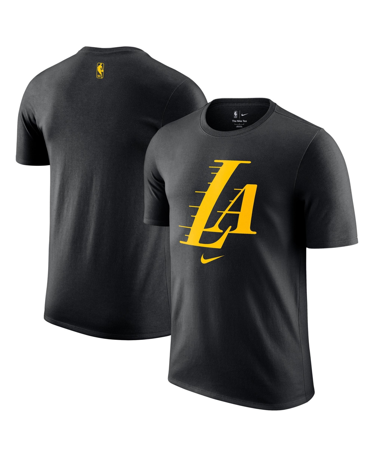 Nike Men's Black Los Angeles Lakers 2025/26 City Edition Remix Essential Logo T-Shirt