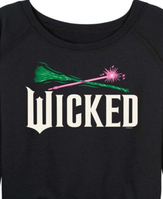 Plus Size French Terry Long Sleeve Pullover Top