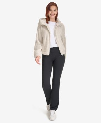 Women's Performance Oversized Hooded Sherpa Jacket