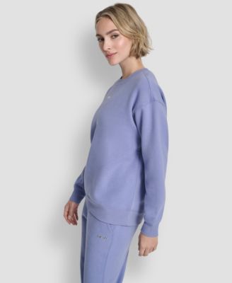 Women's Metallic Crewneck Sweatshirt