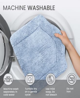 Home Weavers Waterford Contour Bath Rug, 20" x 20"