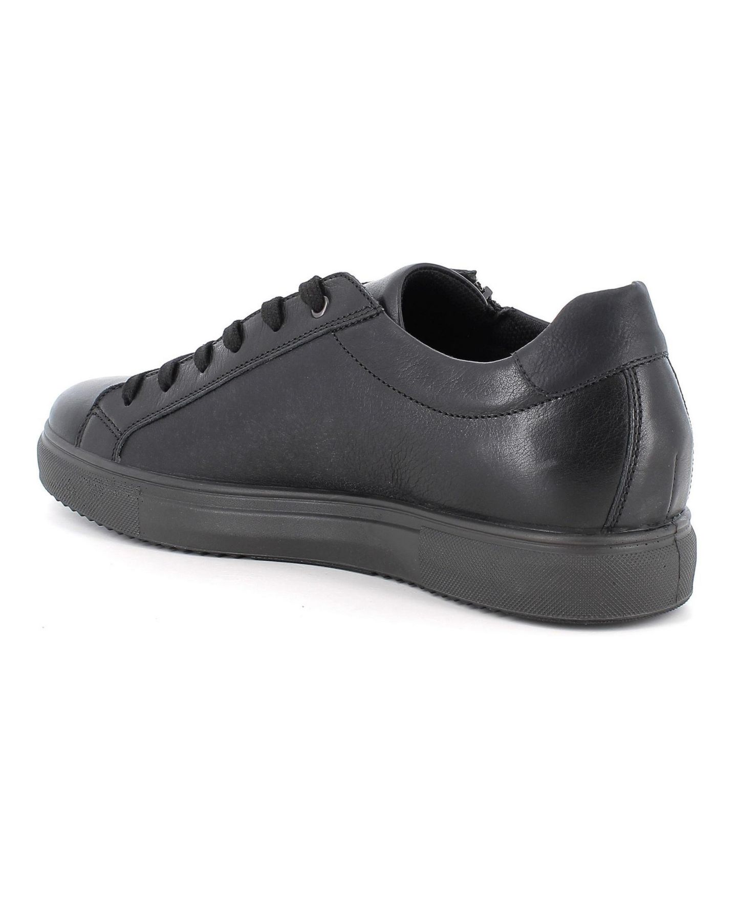 Мужские кроссовки Alpine Swiss Dante Made in Italy Low-Top Leather, цвет: Чёрный — фото 3
