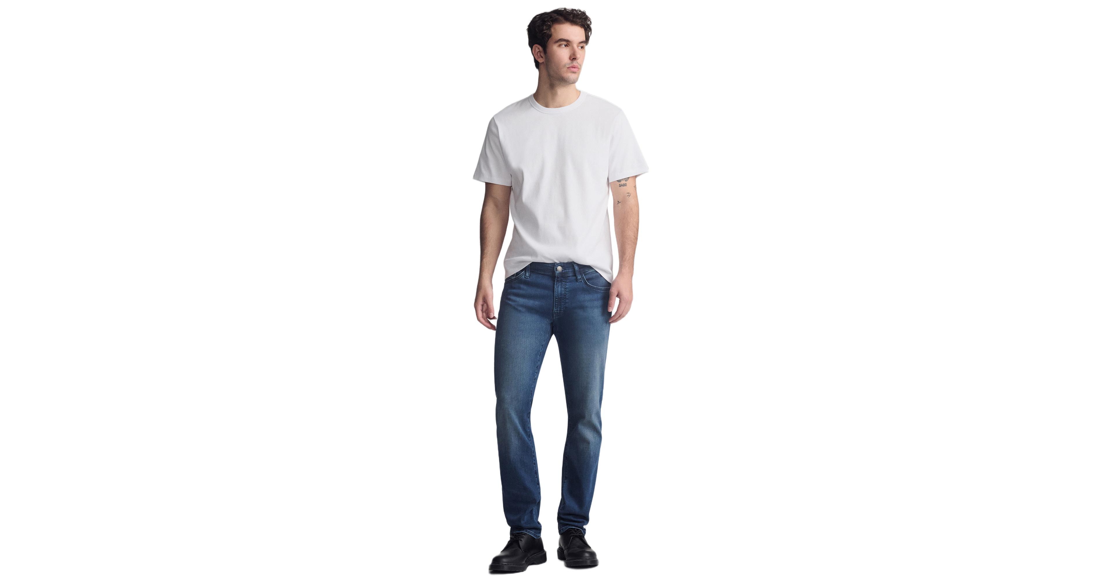 Mavi Jeans Men's Jake Slim Leg Dark Used Supermove