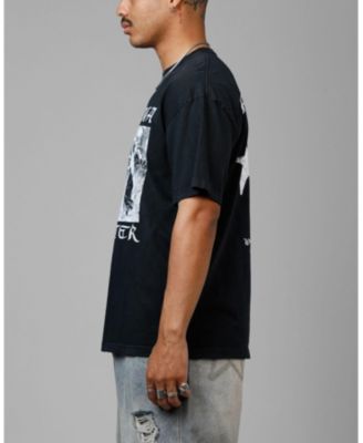 Men's Faded Print Flannel Shirt