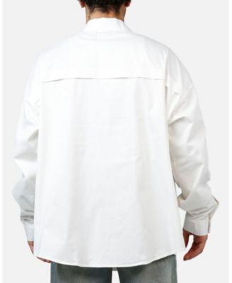 Men's Oversized Cotton Button Shirt