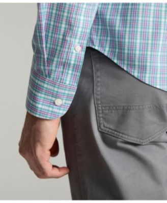 Men's Regular Fit Wrinkle-Free Fairchild Button Up Shirt