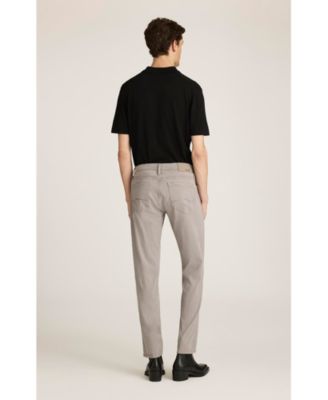 Men's Marcus Slim Straight Leg In Shark Luxe Twill Pants