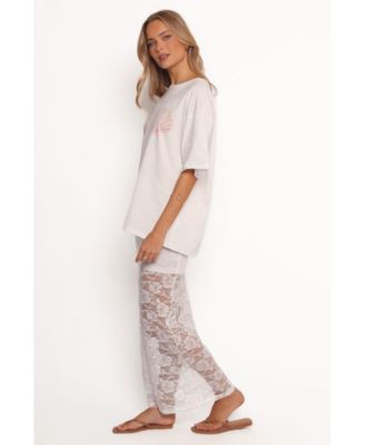 Women's Laken Sheer Lace Maxi Skirt