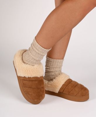 Women's Blair Quilted Round Toe Cushioned Clog Slippers