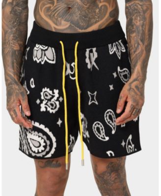 Men's Paisley Knit Shorts