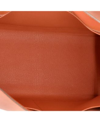  Kelly 32 Handbag Pink Epsom with Palladium Hardware