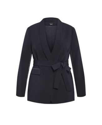 Plus Size Belted Yasmine Jacket