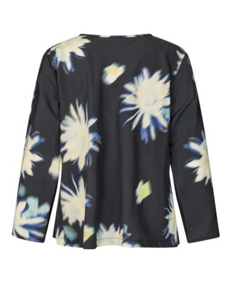 Women's Kala Long Sleeve V-Neck Blouse