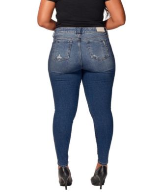 Women's Denim mid rise ankle skinny in 29" inseam - Sienna