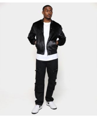 Men's Harley Bomber Jacket, Black