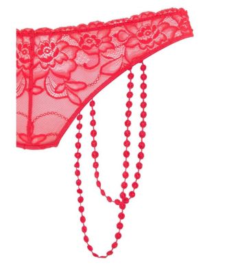 Women's Strappy Lace Thong