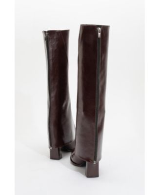 Women Aja Block Heel Convertible Knee High Boot