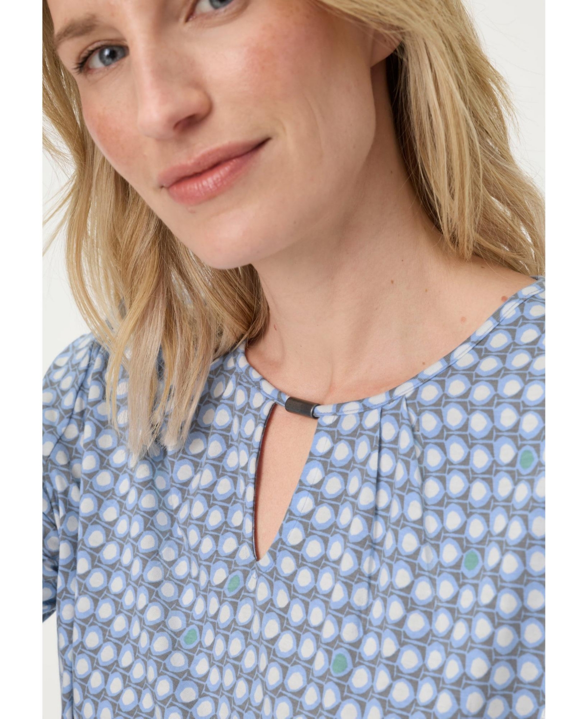 Olsen Women's Dot Print T-Shirt