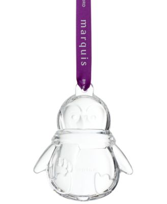 Marquis by Waterford - Crystal Penguin Ornament