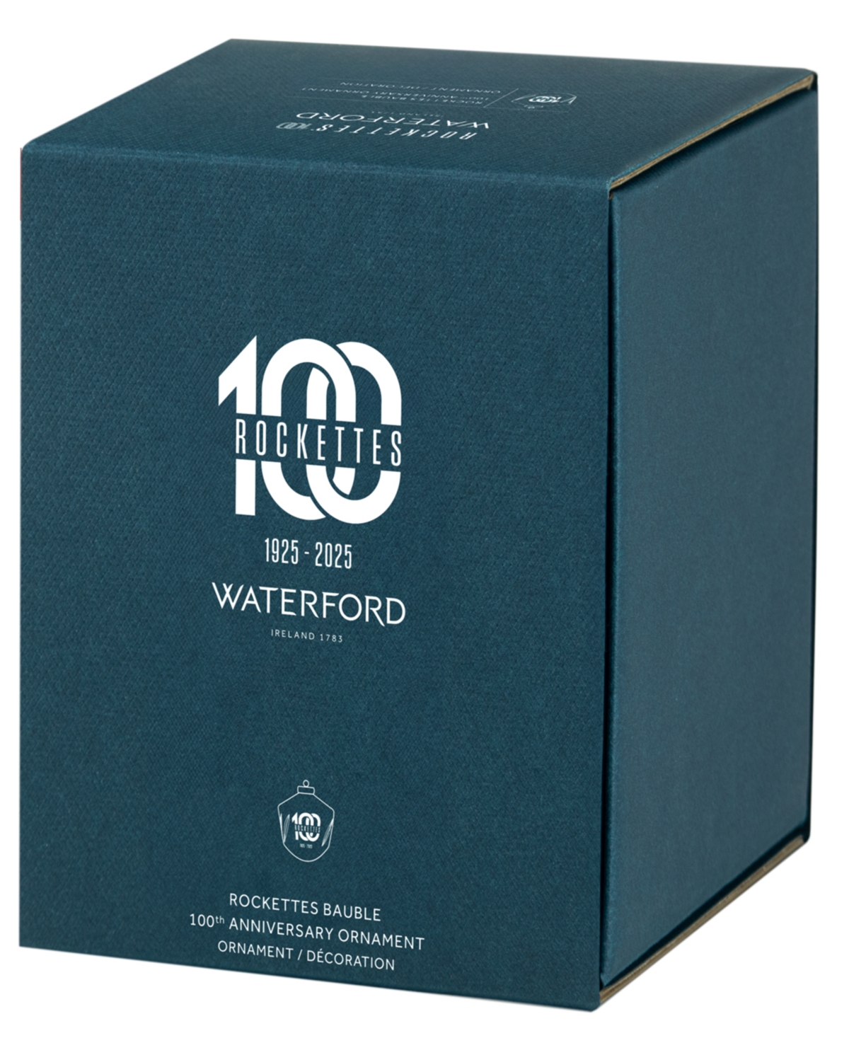 Waterford Crystal Rockettes Bauble Ornament In Transparent