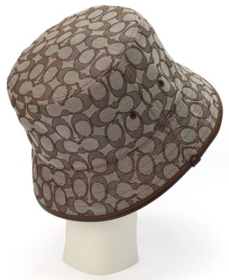 Men's Signature C Jacquard Bucket Hat