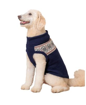 Organic Fair Isle Dog Sweater