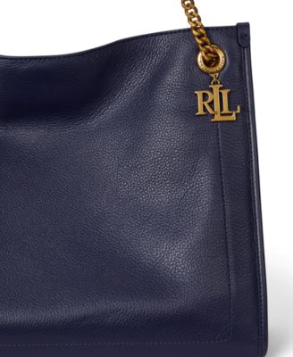 Bradley Large Pebbled Leather Tote Bag