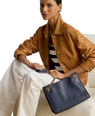 Bradley Small Pebbled Leather Tote Bag