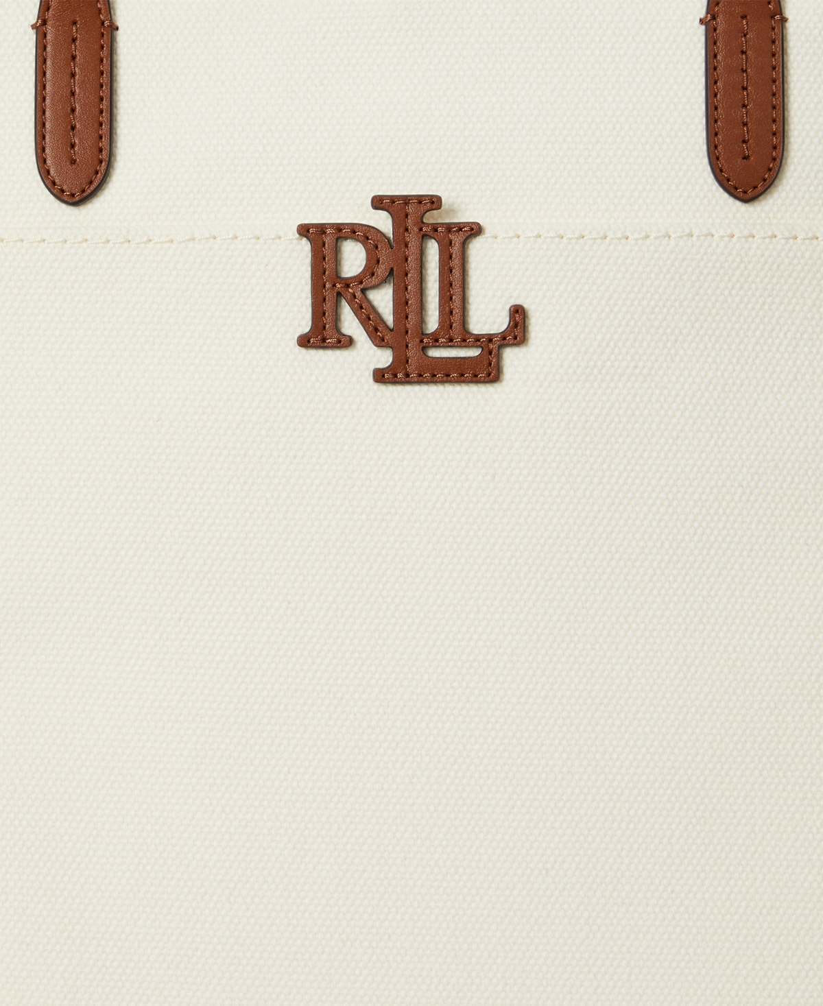 Lauren Ralph Lauren Cameryn Extra Large Canvas Tote Bag