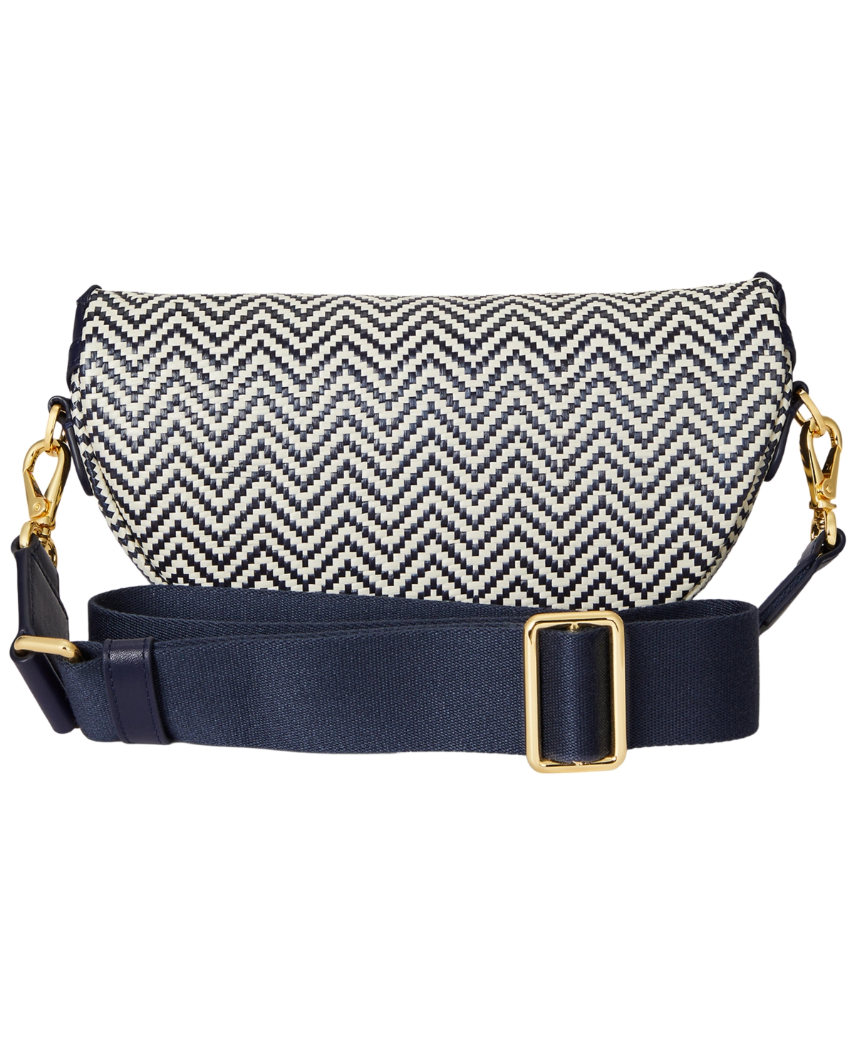 Lauren Ralph Lauren Marcy Herringbone Woven Small Belt Bag